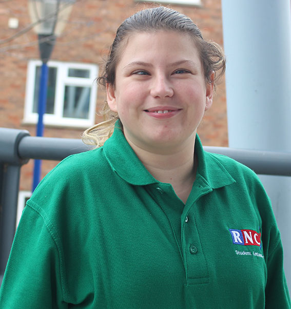 a head and shoulders picture of a female student ambassador
