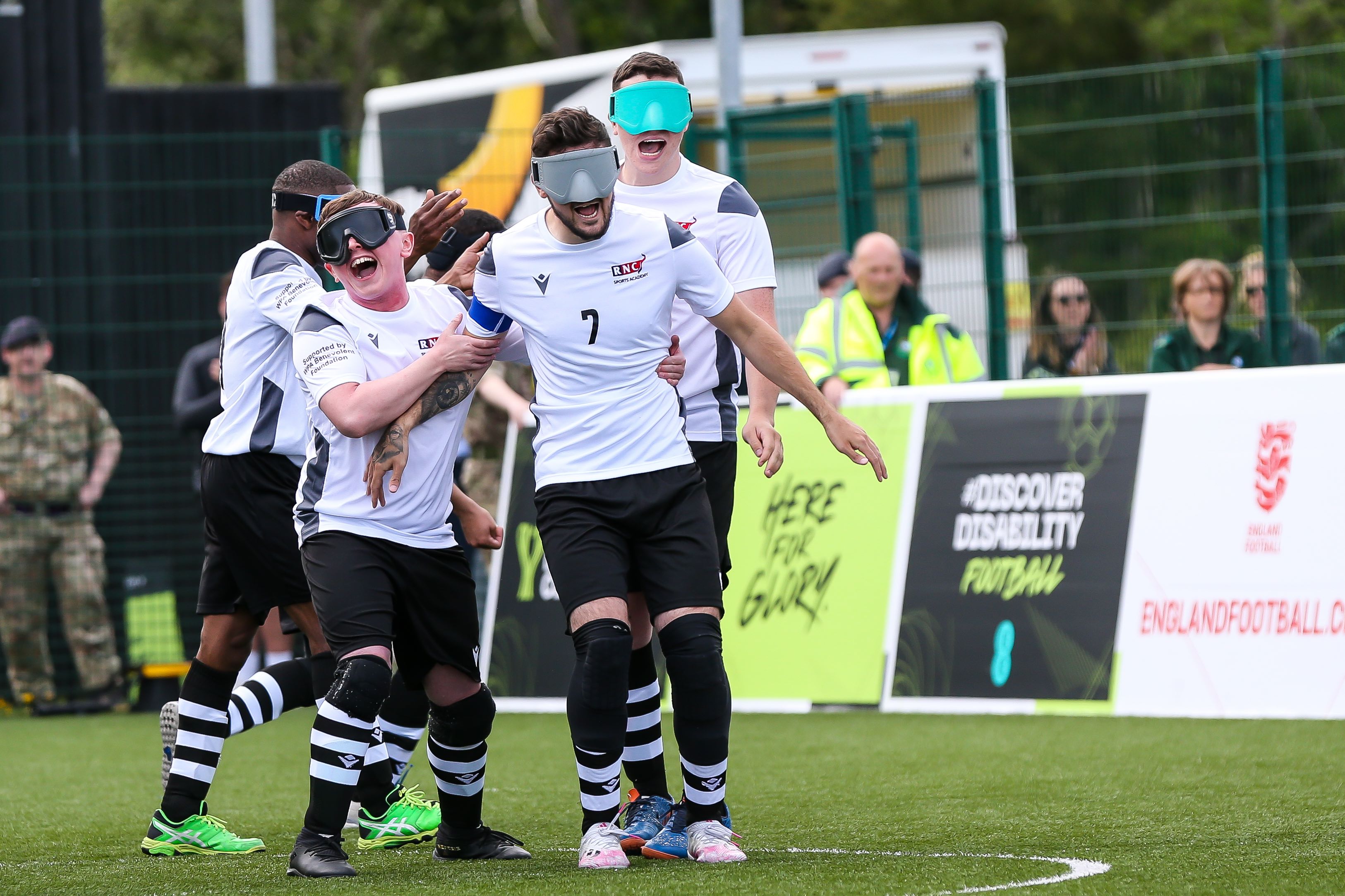 the team celebrate