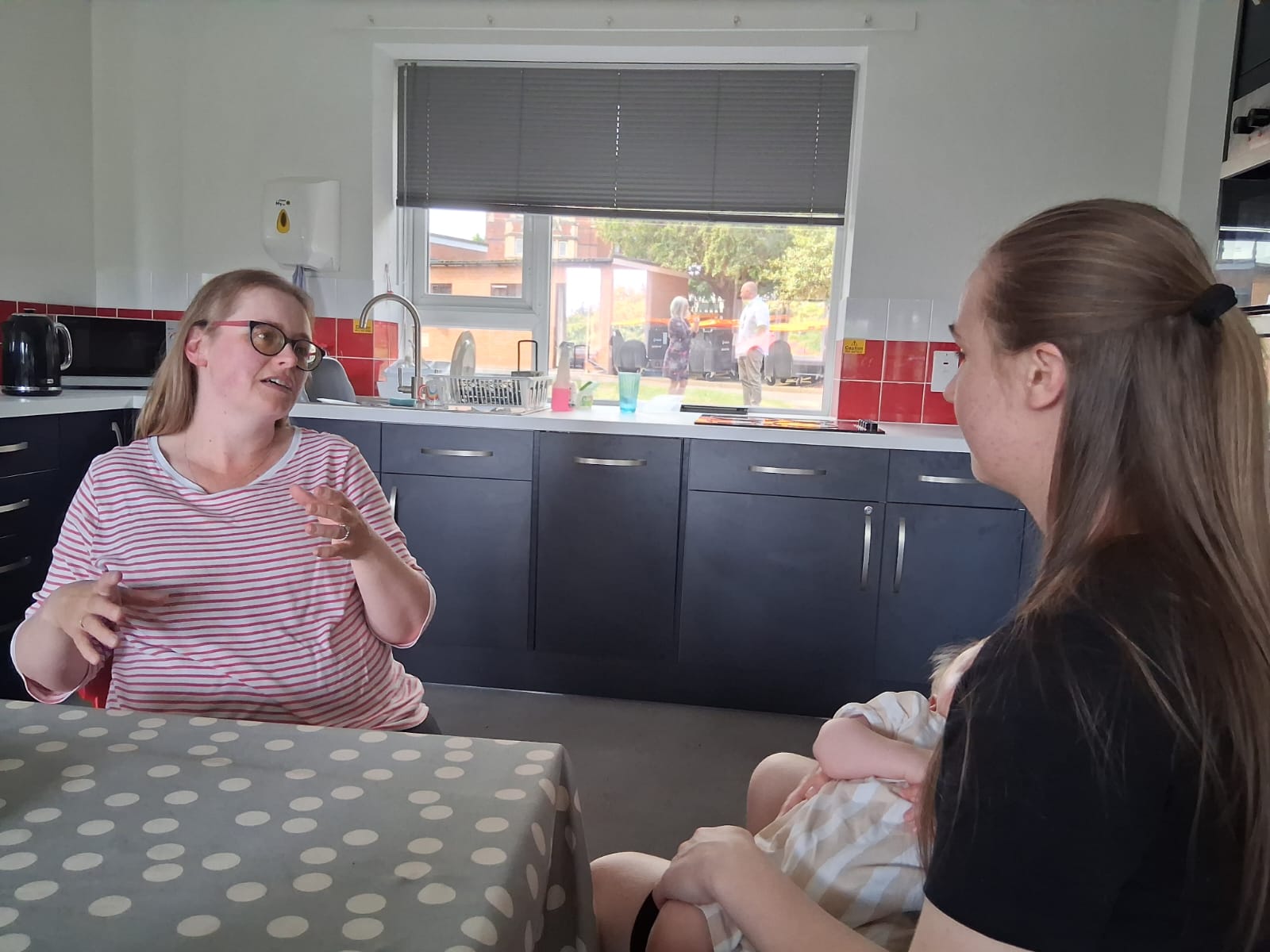 Invaluable baby care session for RNC student Lydia