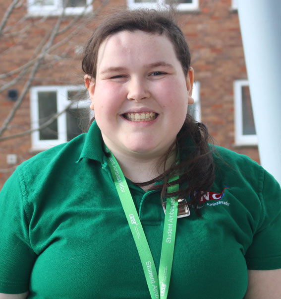 a head and shoulders picture of a student ambassador
