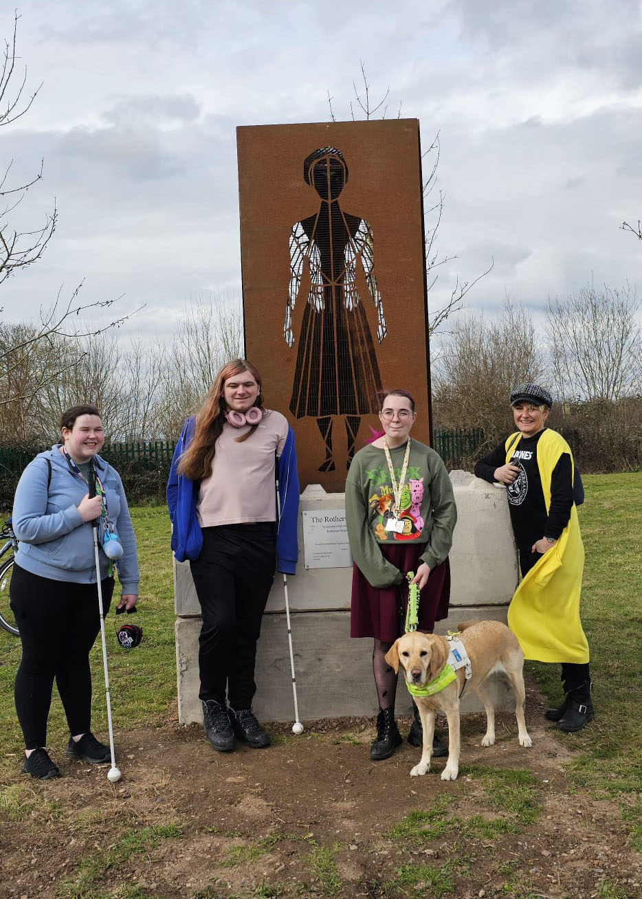 Students 'take the leap' for International Women's Day